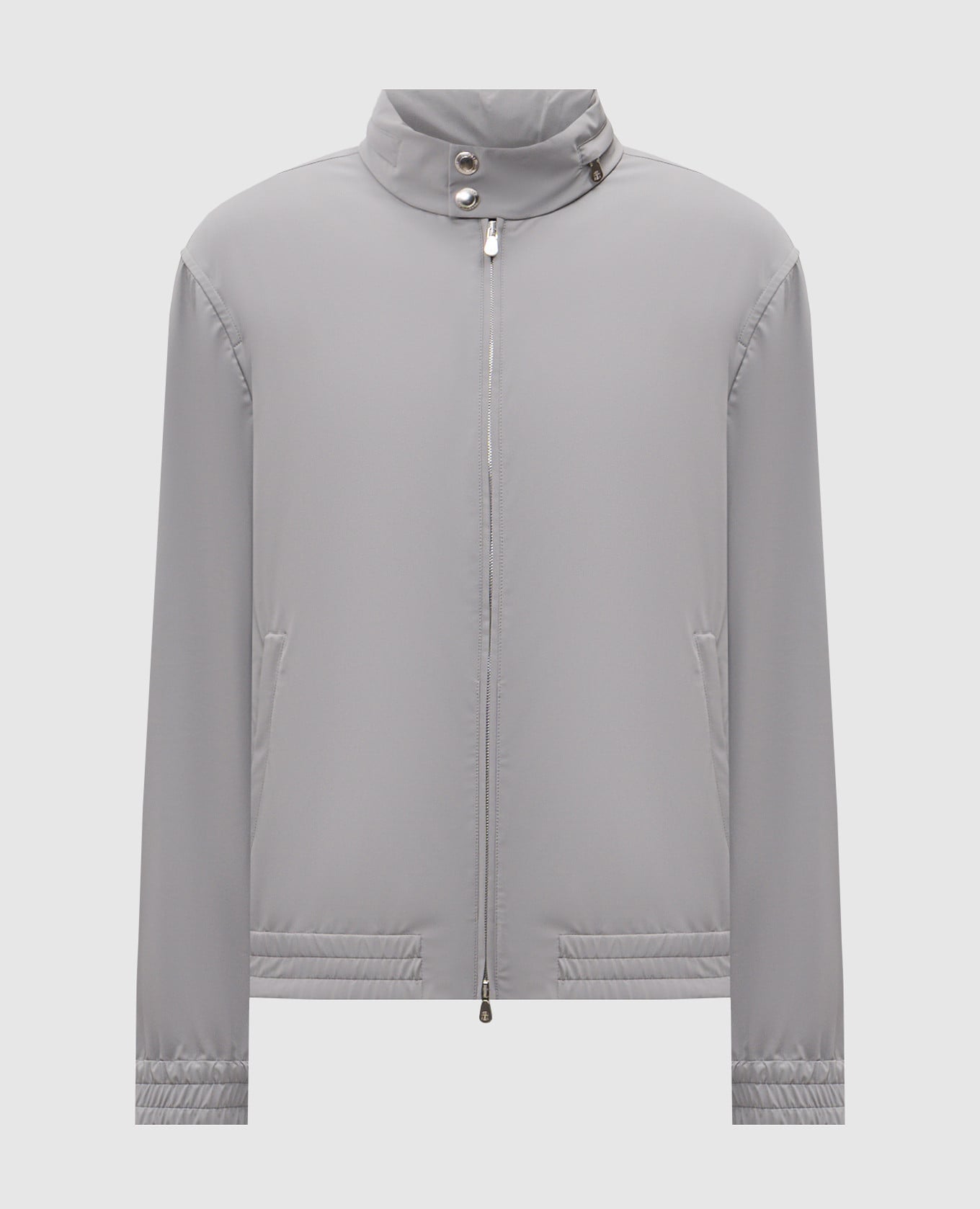 Серая ветровка