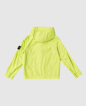 Stone Island Дитяча зелена куртка з логотипом L1S164100003S0A2368