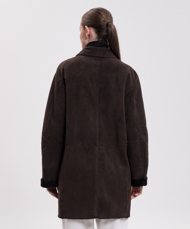 The Row Коричневая дубленка Dakara R001139L620 изображение 4