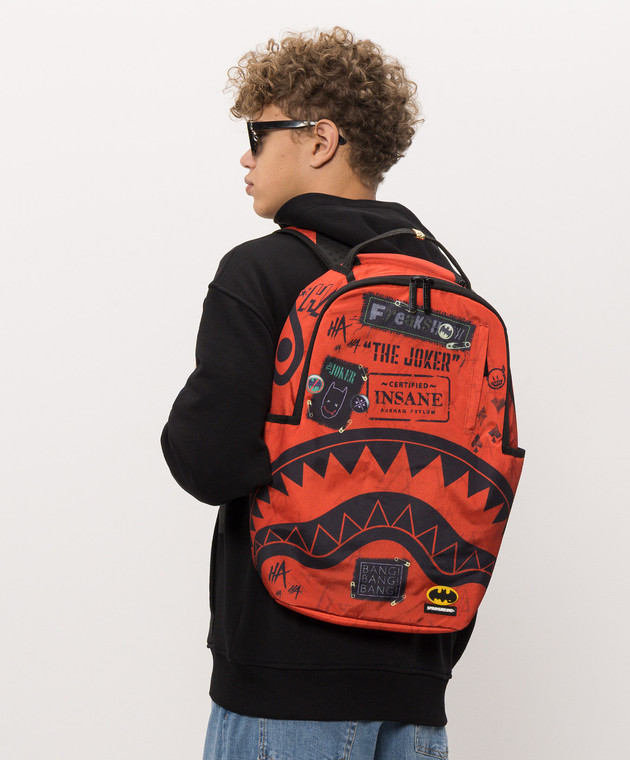Sprayground Дитячий теракотовий рюкзак DC ASYLUM 910B9169NSZ зображення 2