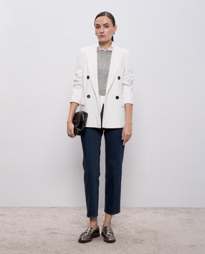 Peserico Сірий топ з вовною E98114F0509207