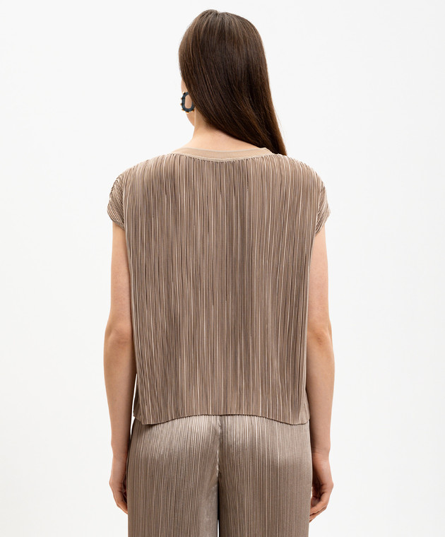 JOSEPH Бежевий топ Cerde JF009745 зображення 4
