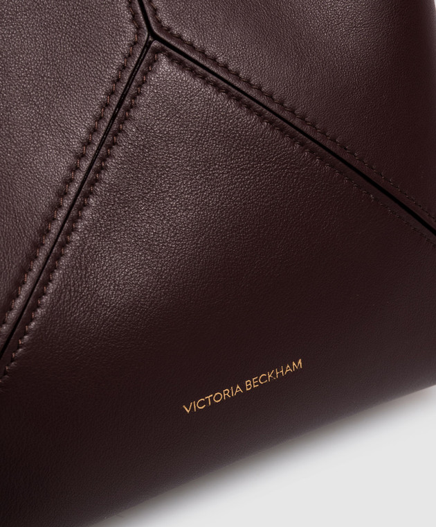Victoria Beckham Бордова шкіряна сумка Victoria B326AAC007564A зображення 4