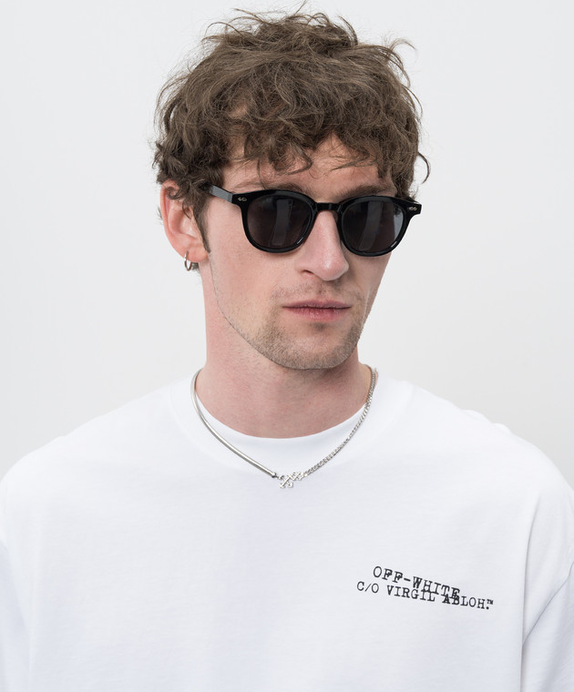 Off-White цепочка с эмблемой OMOB15XC99MET001 изображение 2