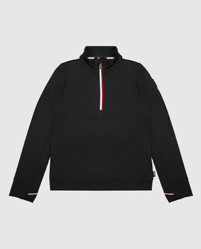 Moncler Grenoble ENFANT Дитячий чорний джемпер L29578L00001899JO