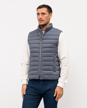 MooRER Сірий пуховий жилет CALAF CALAFS3