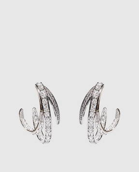 Swarovski Серебряные серьги-клипсы Vienna 5756046