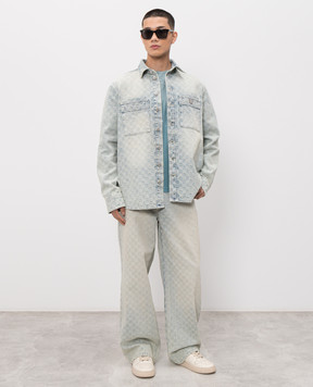 Misbhv Бірюзова футболка Hand Writing 260U131