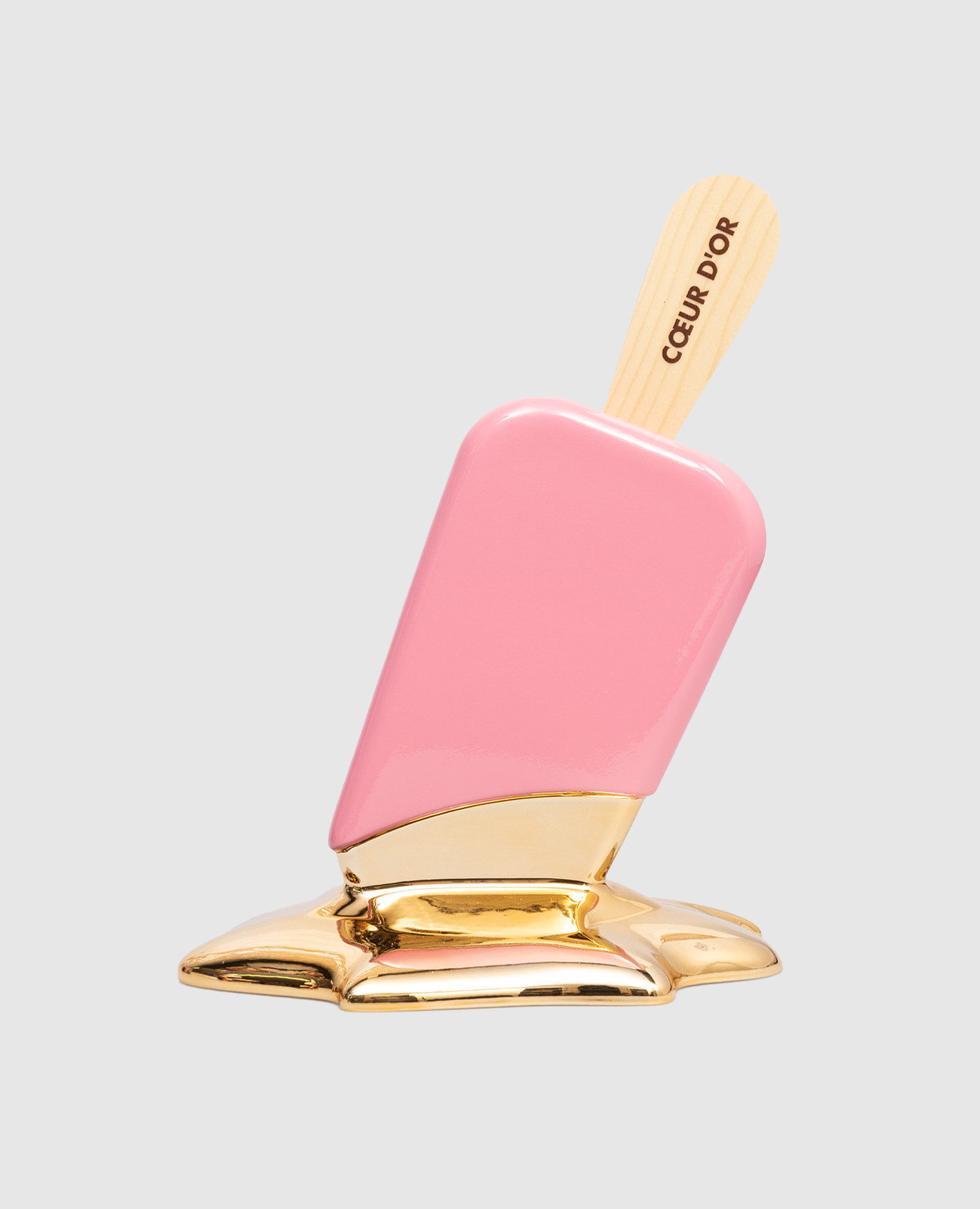 

Розовая статуэтка в виде мороженого Coeur d'or, Розовый, Декор