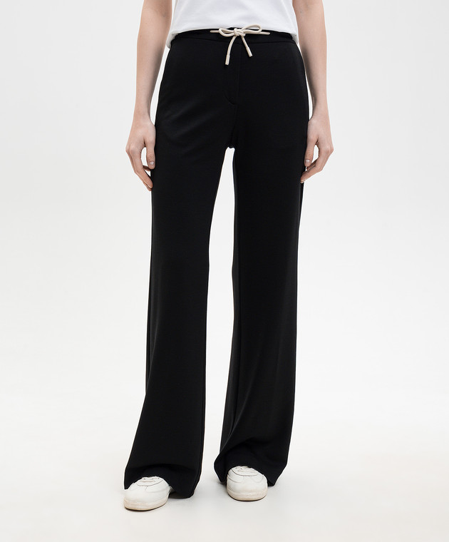 Marco Pescarolo Черные спортивные штаны Fency FENCYD53Y19 изображение 3