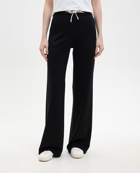 Marco Pescarolo Черные спортивные штаны Fency FENCYD53Y19