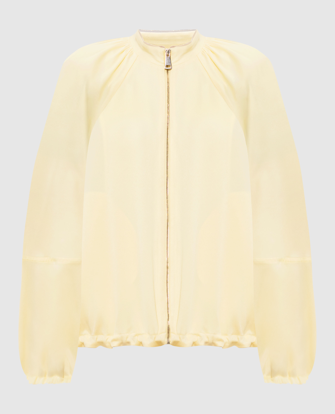 

Желтая куртка с цепочкой мониль, Желтый, Куртки