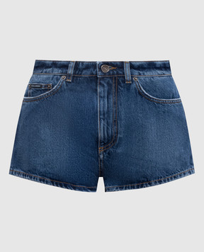 Dolce&Gabbana Синие джинсовые шорты с патчем логотипа FTC7DDG8OB3