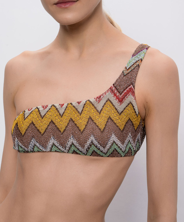 Missoni Купальник на одно плечо MC23SP02BR014K изображение 4