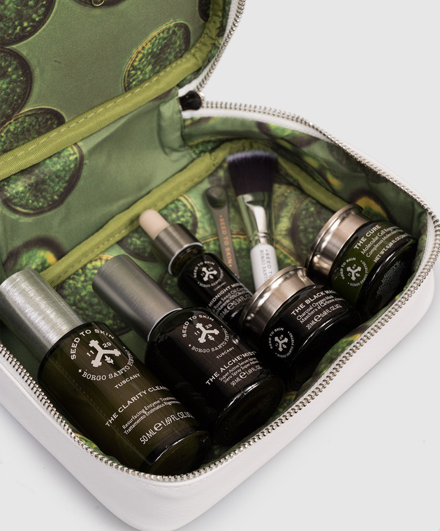 Seed to Skin Дорожній набір для догляду за обличчям Glow on the Go в косметичці SL1012 зображення 3