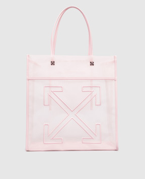 Off-White Рожева сумка-тоут Market OWNA23FS26FAB001