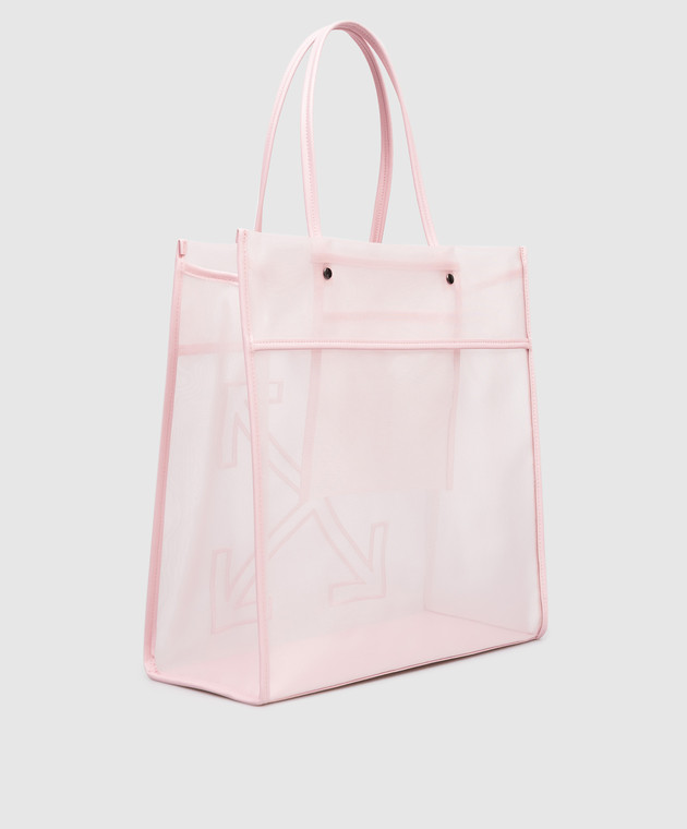 Off-White Рожева сумка-тоут Market OWNA23FS26FAB001 зображення 3