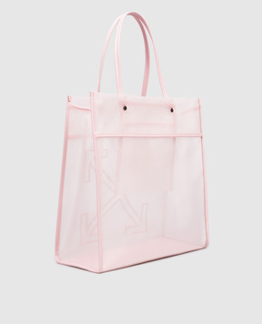 Off-White Рожева сумка-тоут Market OWNA23FS26FAB001
