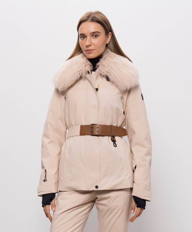 Moncler Grenoble Рожева гірськолижна куртка Vizelles L20981A00019598P5 зображення 3