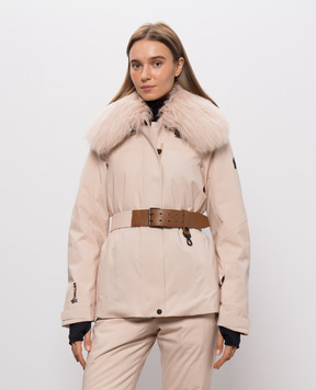 Moncler Grenoble Рожева гірськолижна куртка Vizelles L20981A00019598P5