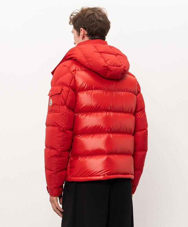 Moncler Красный пуховик Maya L20911A00138597YX изображение 4