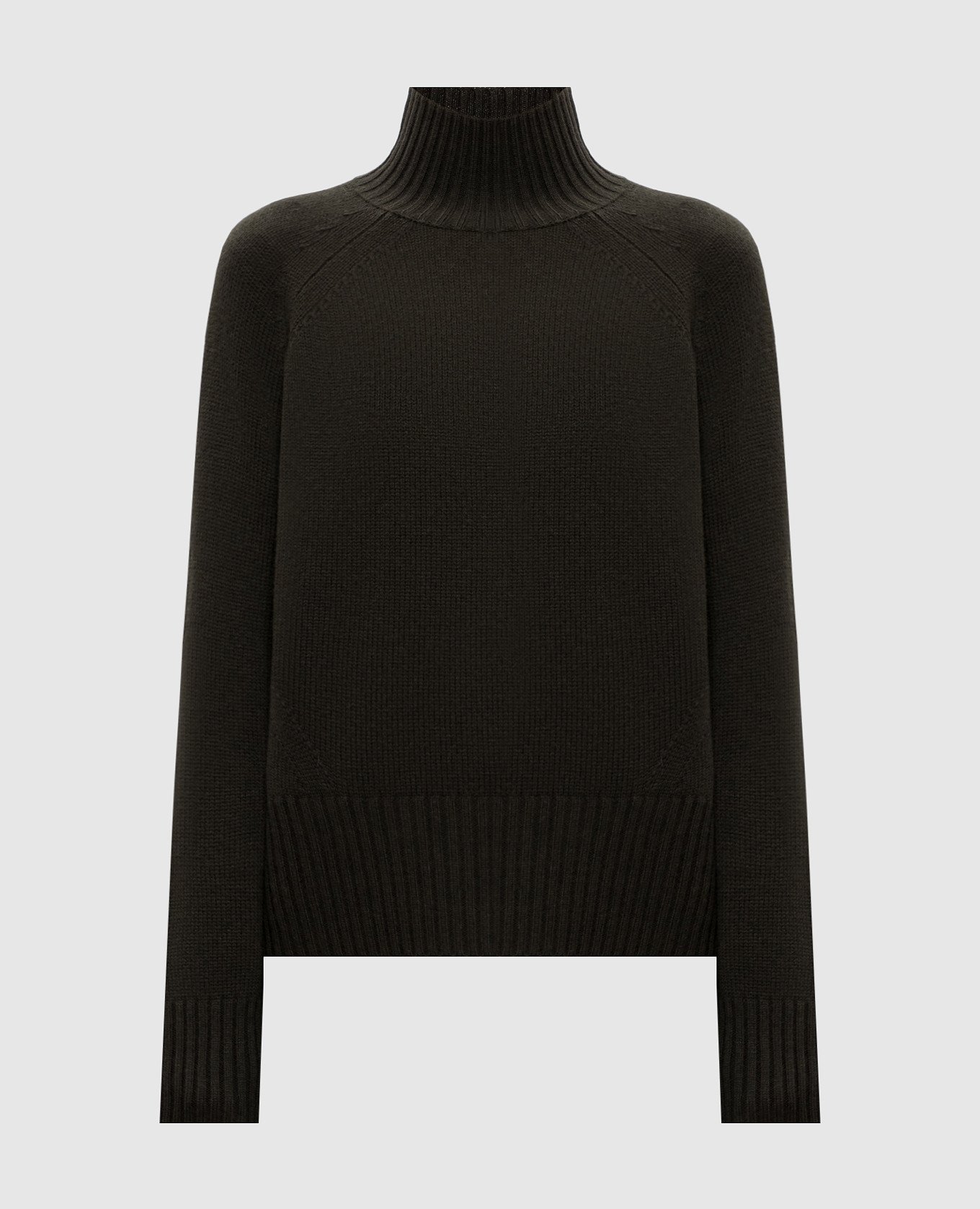 Green wool and cashmere sweater Allude