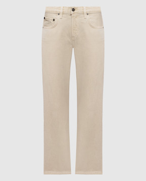 CITIZENS OF HUMANITY Бежеві джинси Faye з патчем логотипа 22811248