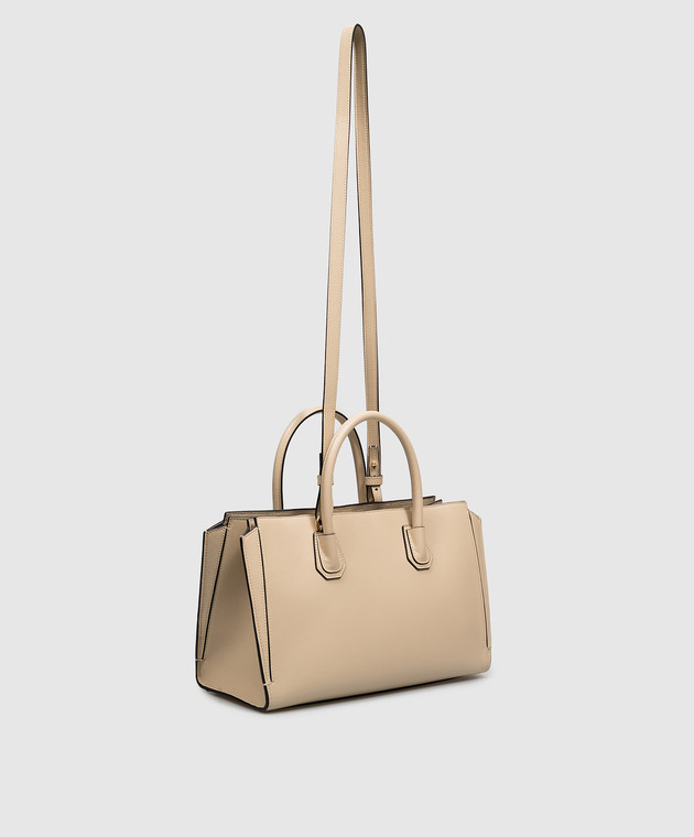 Givenchy Бежева шкіряна сумка Antigona Catchall BB5197B2HF зображення 3