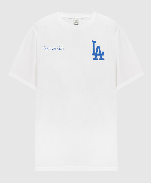 Sporty & Rich Белая футболка Dodgers Serif TO119714669WH01