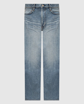 Fear of God Синие джинсы с эффектом потертости FG9M459906DNMMI