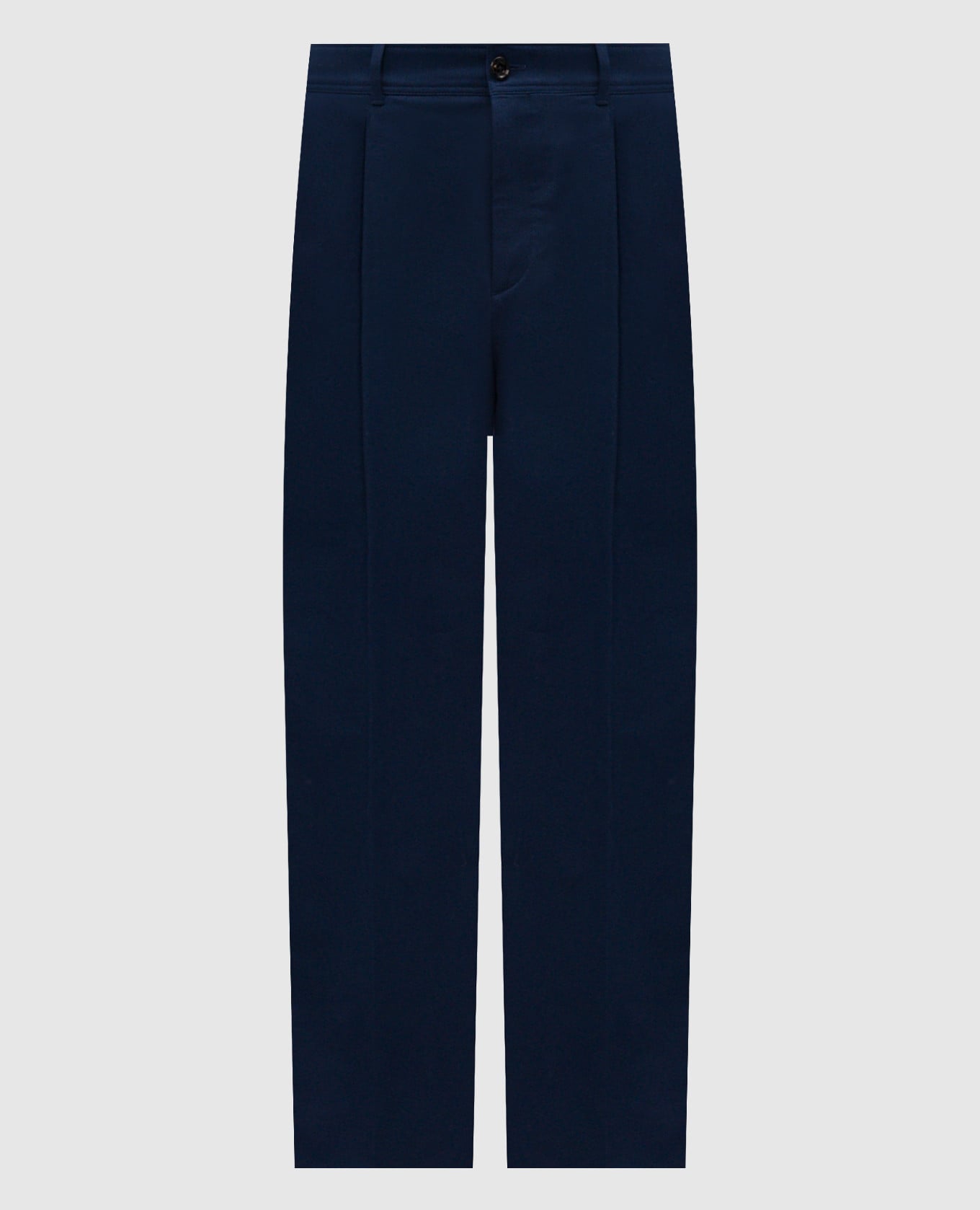 Синие брюки с эмблемой