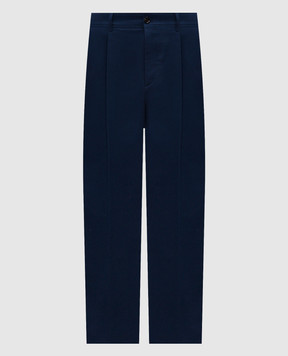 Valentino Сині штани з емблемою 8V3RBO20ALS