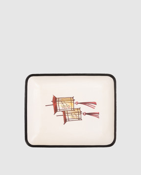 Les Ottomans Декоративна біла таця Flashlights IVP16