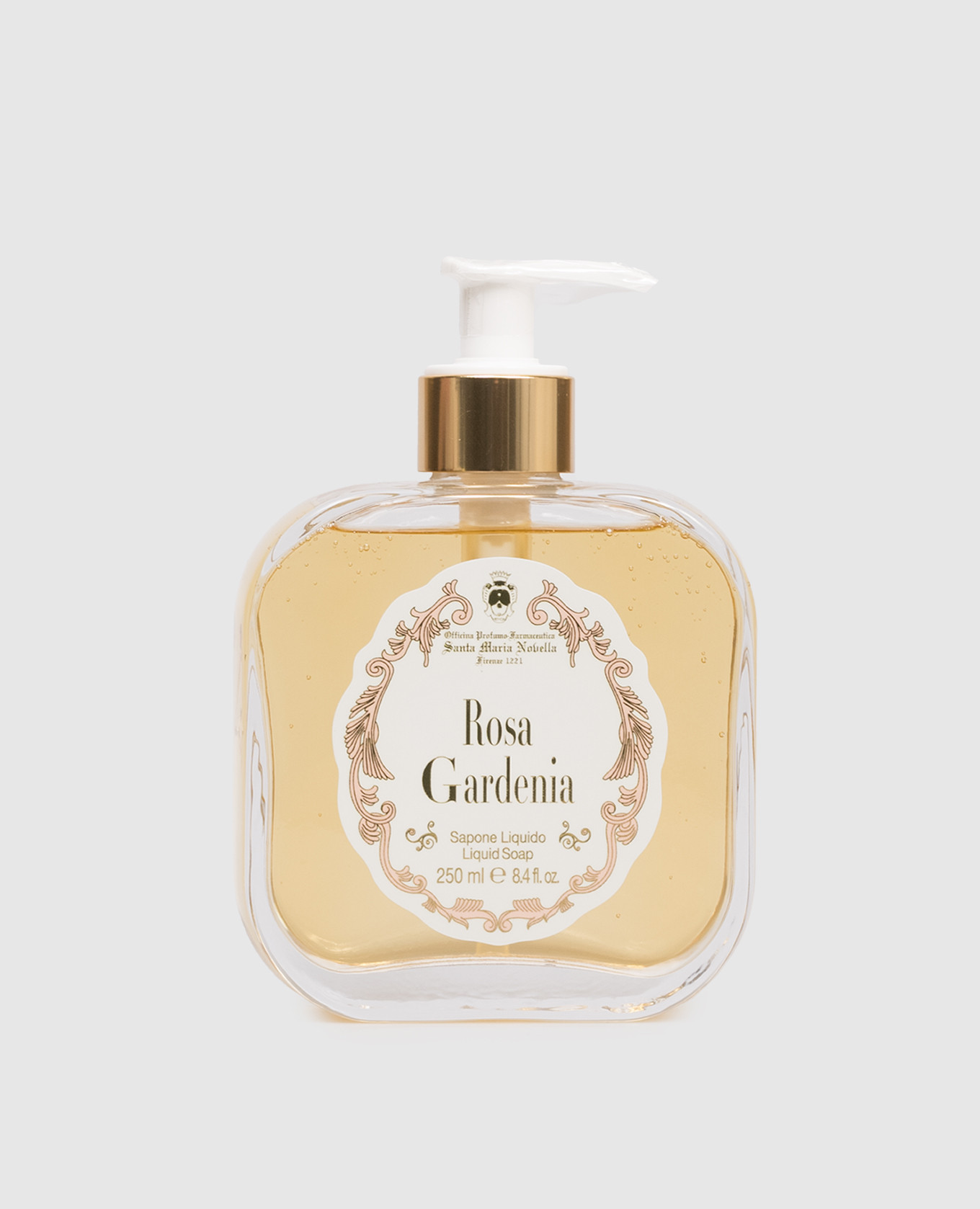 

Жидкое мыло для рук Rosa Gardenia 250 мл, Желтый, Мыло