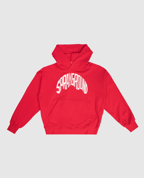 Sprayground Дитяче червоне худі Shark Shape SPY1012RED