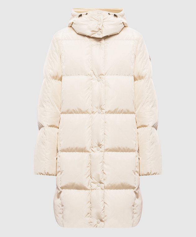Moncler Пуховик Litte кольору айворі L20931C00012539ZD