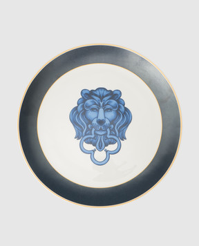 Geminiano Cozzi 1765 Біла порцелянова сервірувальна тарілка  El Leon LGCFL22339083