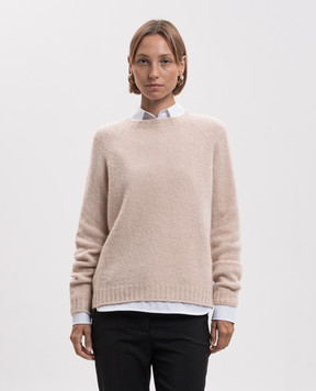 Max Mara Weekend Бежевий светр GHIACCI з вовною альпаки WKDGHIACCI