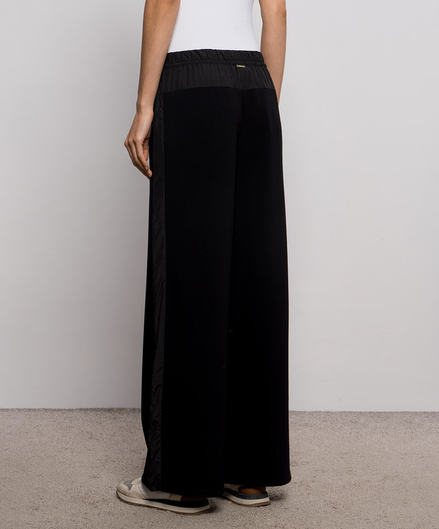 Twinset Черные спортивные штаны 262LI2LCC изображение 4