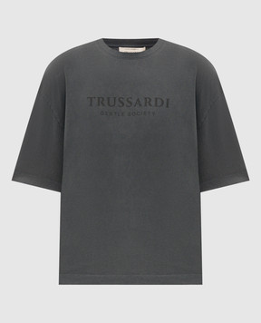 Trussardi Сіра футболка з логотипом G0758000232NMTS22J17