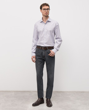 ISAIA Рубашка в клетку IM10TCKM496