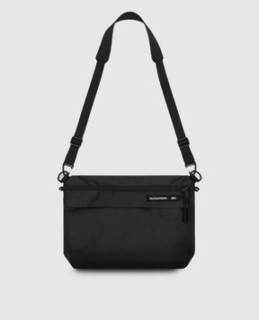 Riotdivision Чорна сумка Middleweight з логотипом RDMWUBGEN1