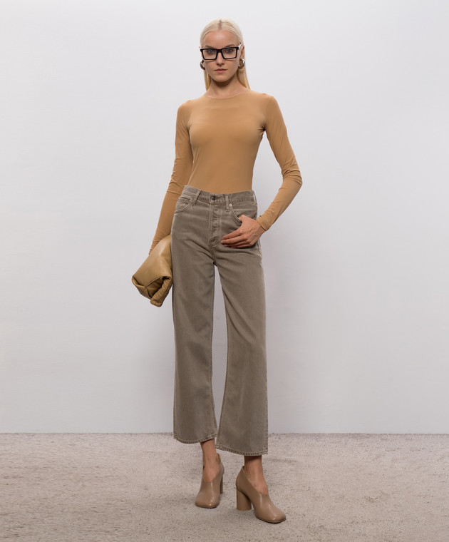 Maison Margiela MM6 Коричневый боди S62NA0085S20518 изображение 2