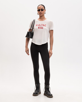 Ann Demeulemeester Футболка Floor Micro кольору айворі B0013923FA740