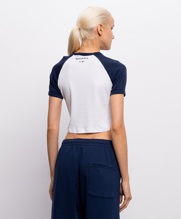Sporty & Rich Укорочена футболка Yankees Arch Baby TO1391418694WH50 зображення 4