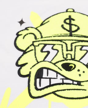 Sprayground Дитяча біла футболка Graffiti Bear SPY1443WHT