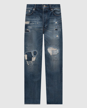 JW Anderson Сині джинси з латками DT0117PG1853