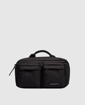 Givenchy Черная поясная сумка Essential BK50F8K1ZL