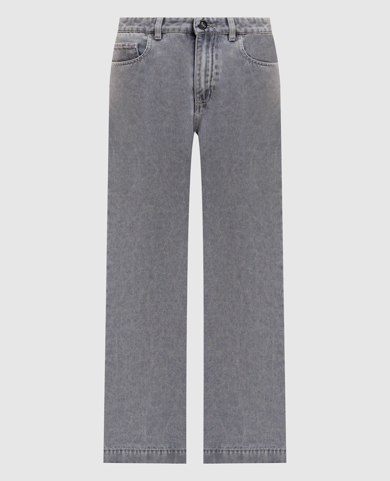 

Серые джинсы Zaira, Серый, Широкие джинсы