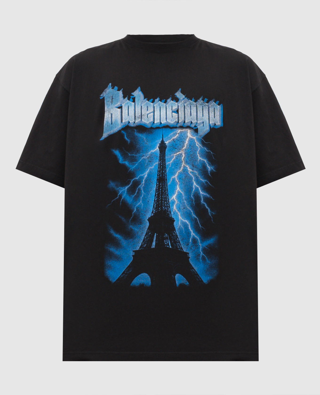 Черная футболка Paris Thunderstorm